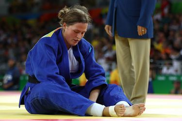 Vreugde overheerst bij judoka Tessie Savelkouls ondanks snelle uitschakeling