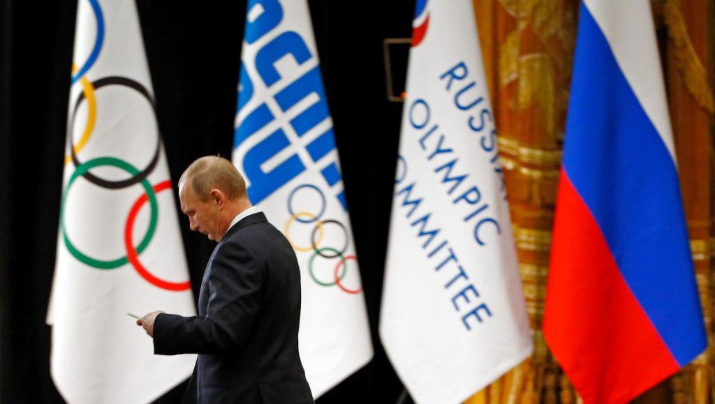 Poetin niet eens met schorsing: 'Olympische beweging wil breken met Rusland'