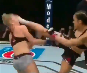 Amanda Nunes trapt Holly Holm met 'eigen wapen' KO tijdens UFC 239 (video)