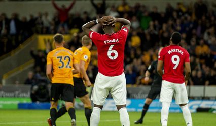 Eerste puntverlies voor United in nieuwe seizoen na wereldgoal Neves en gemiste pingel Pogba