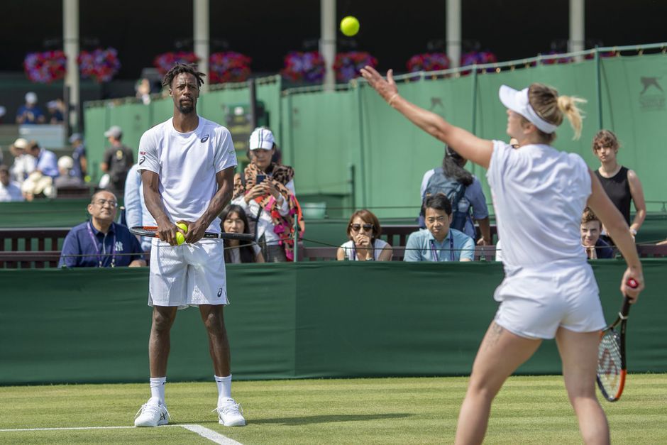 Toptennissers Gaël Monfils en Elina Svitolina zijn nu 'Mrs & Mr Monfils'