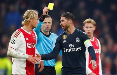 Onderzoek naar gele kaart Sergio Ramos tegen Ajax afgerond: Real-speler officieel aangeklaagd