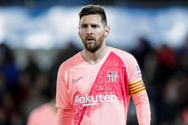 Messi mag beentjes sparen tijdens kampioenswedstrijd Barça