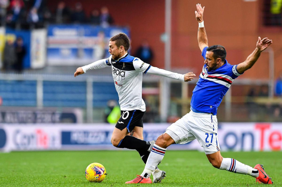 De Roon en Hateboer houden met 10 man stand tegen Sampdoria