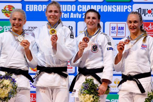 EK judo geslaagd voor bondscoach Arens na 3 medailles