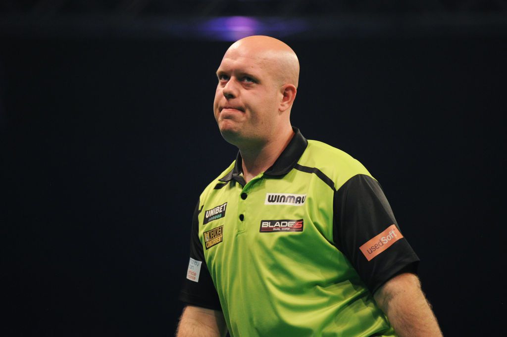 Michael van Gerwen (en alle andere Nederlanders) vroeg onderuit bij Players Championship 21