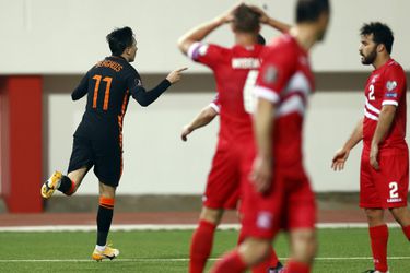 🎥 | Steven Berghuis breekt eindelijk de ban voor Oranje: 'maar' 1-0 bij rust tegen Gibraltar