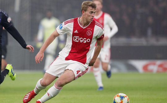 De Ligt alleen blij niveau van 1e uur tegen Heerenveen: 'Het werd langzaamaan steeds minder'