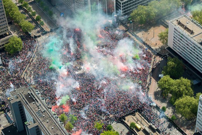 Feyenoord kan nieuw feest op de Coolsingel vergeten