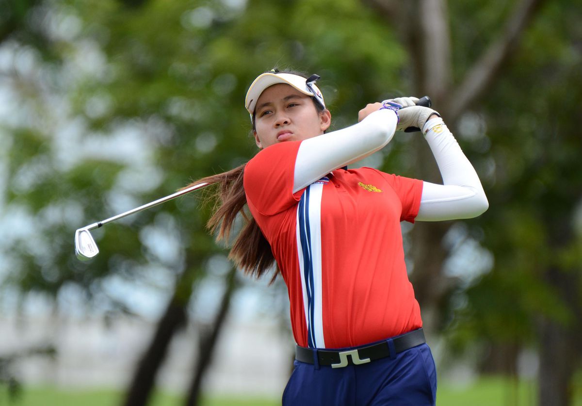 14-jarig schoolmeisje wint internationaal golftoernooi