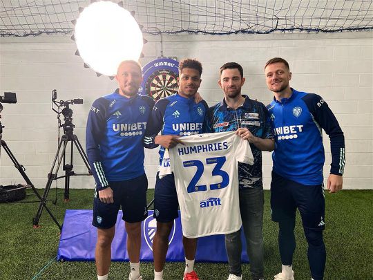 Luke Humphries dankt zijn voornaam aan zijn vaders liefde voor Leeds United