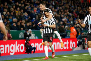 Newcastle United bíjna zeker van lijfsbehoud in Premier League na zege op Leicester City