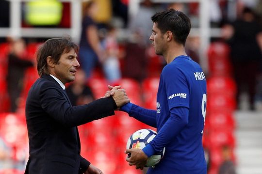 Morata moet dutjes doen na loeizware trainingen van Conte