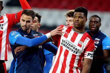 Denzel Dumfries na verlies tegen AZ: 'Weinig gebracht, het was niet goed'