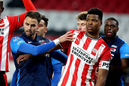 Denzel Dumfries na verlies tegen AZ: 'Weinig gebracht, het was niet goed'