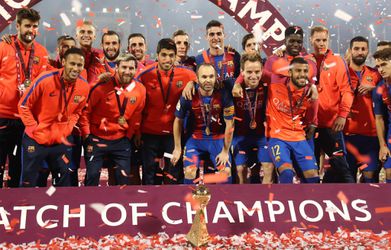 Bingo! Barcelona wint lucratief oefenpotje in Qatar (video)