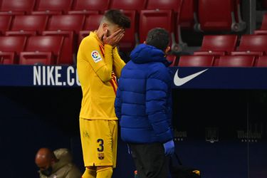 Angst wordt waarheid voor Koeman bij FC Barcelona: flinke blessures voor Sergi Roberto en Piqué