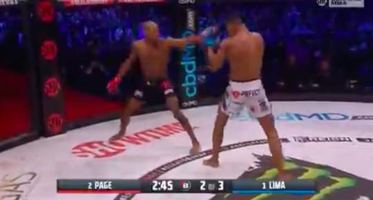 🎥 | Bellator 267: zie de highlights tussen Michael 'Venom' Page en Douglas 'Phenom' Lima