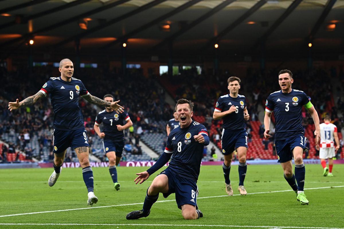 🎥🔥| Callum McGregor maakt 1e Schotse goal op EK en zet Hampden Park in lichterlaaie