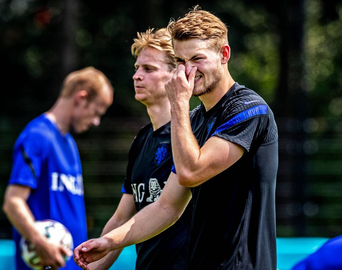 Meespelen Matthijs de Ligt in eerste duel Oranje wordt serieuze race tegen de klok