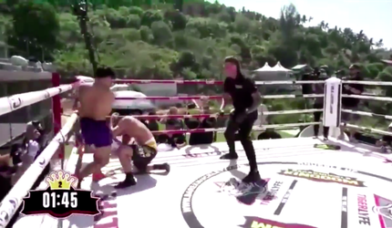 😱 🎥 | WAUW! Check deze zeer wrede KO's bij dit BLOEDERIGE bare knuckle-event