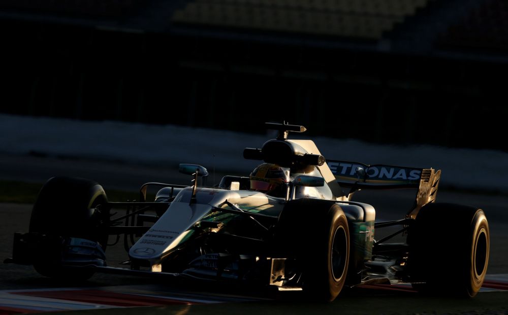 De eerste testdag van het nieuwe Formule 1-seizoen