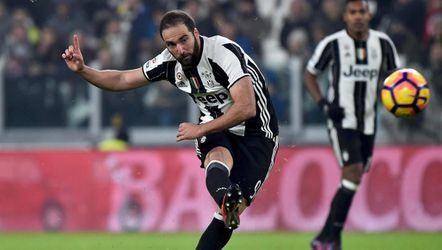 Juventus kan tegen Sevilla niet beschikken over Higuain