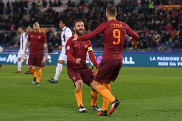 Strootman en AS Roma kruipen weer dichterbij Juve na winstpartij op Cagliari