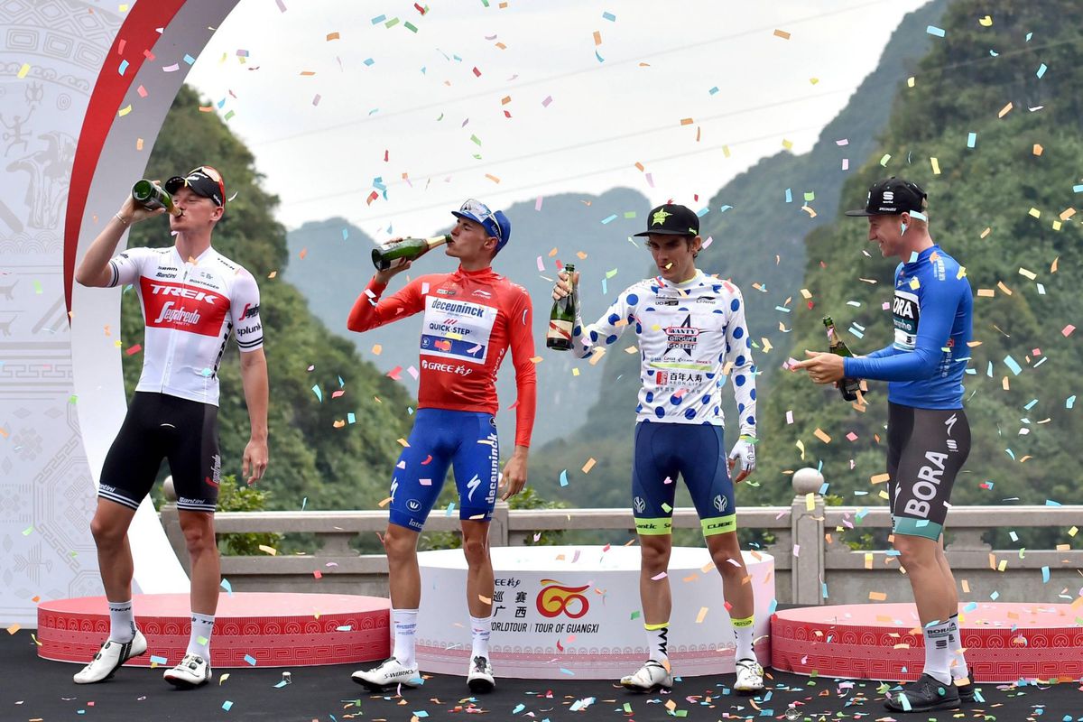 Eindzege voor Mas in Ronde van Guangxi, Ackermann pakt 2de ritzege