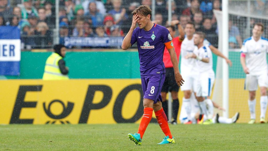 Werder Bremen blameert zich in DFB Pokal bij derdeklasser