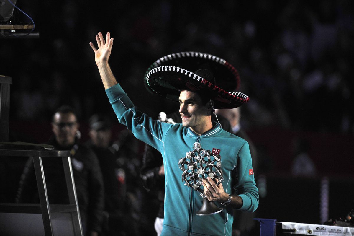 Roger Federer had een emotionele 'breakdown' in Colombia
