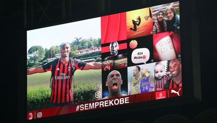 🎥 | AC Milan staat indrukwekkend stil bij overleden Kobe Bryant: 'Legends never die'