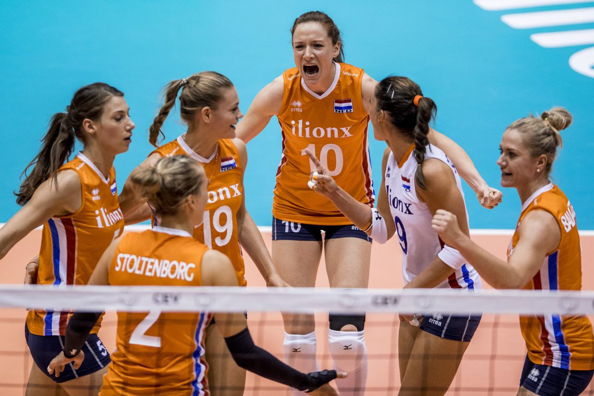 Nederlandse volleybaldames verliezen EK-finale