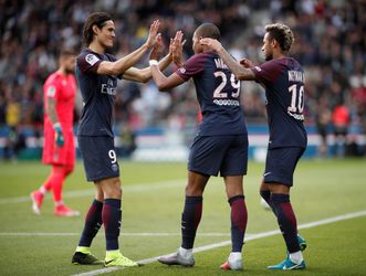 Neymar, Cavani en Mbappé zorgen voor 5 van de 6 PSG-goals tegen Bordeaux