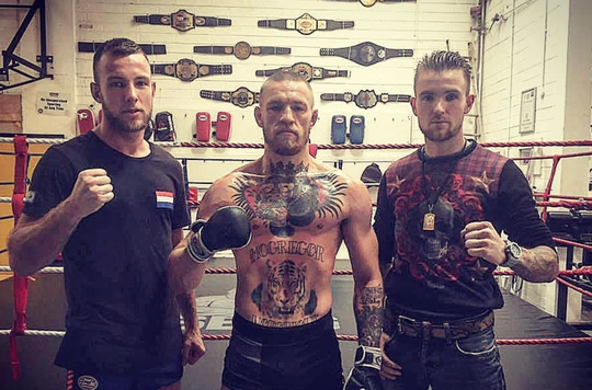 Robbie Hageman bezig met comeback: ‘Misschien met hulp van Conor McGregor'