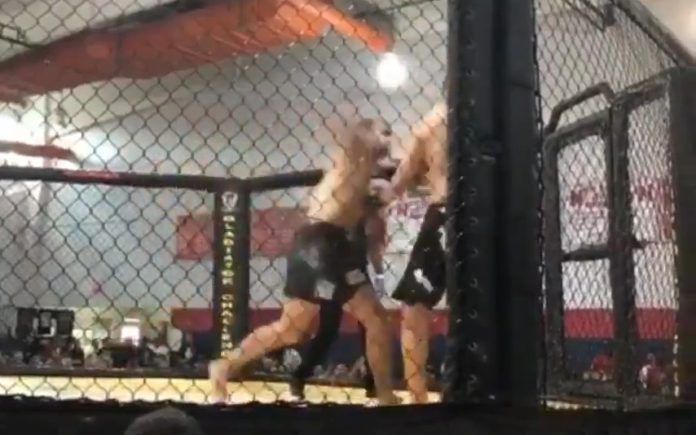 GLORY-kickbokser wint MMA-gevecht in acht seconden (video)