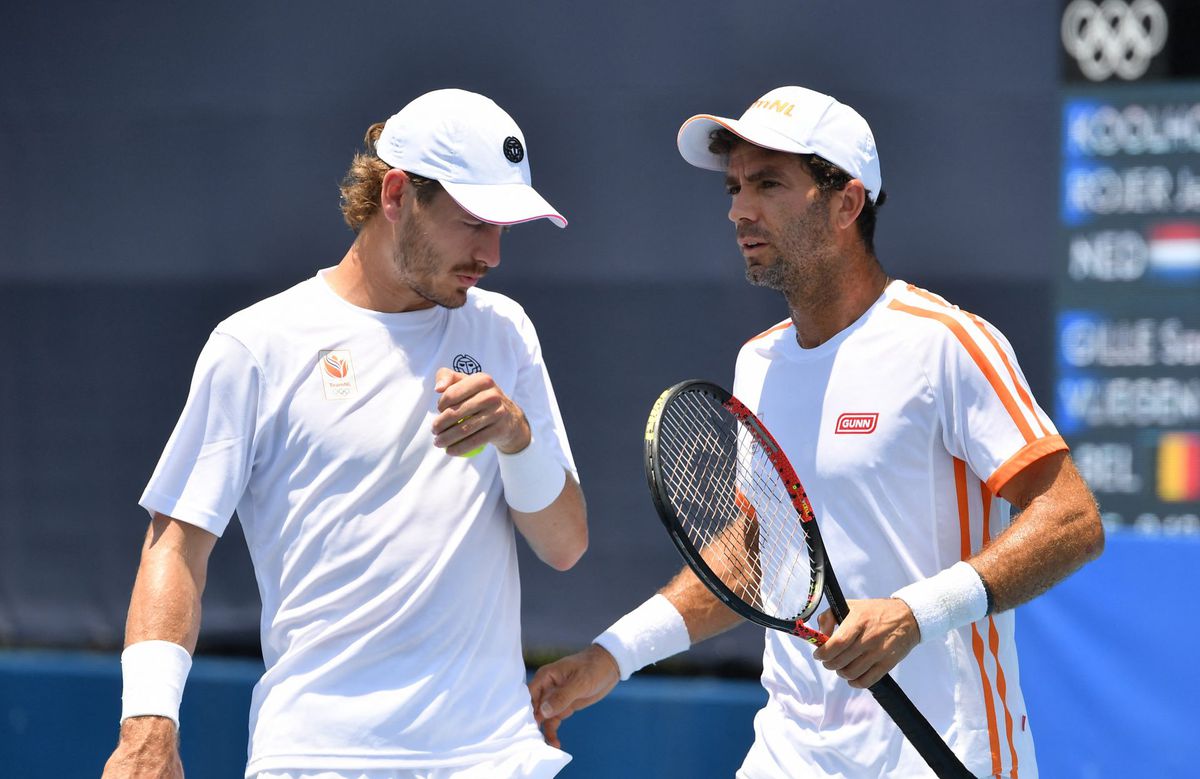 Ook Jean-Julien Rojer test positief op corona, Spelen zitten erop voor hem en Wesley Koolhof