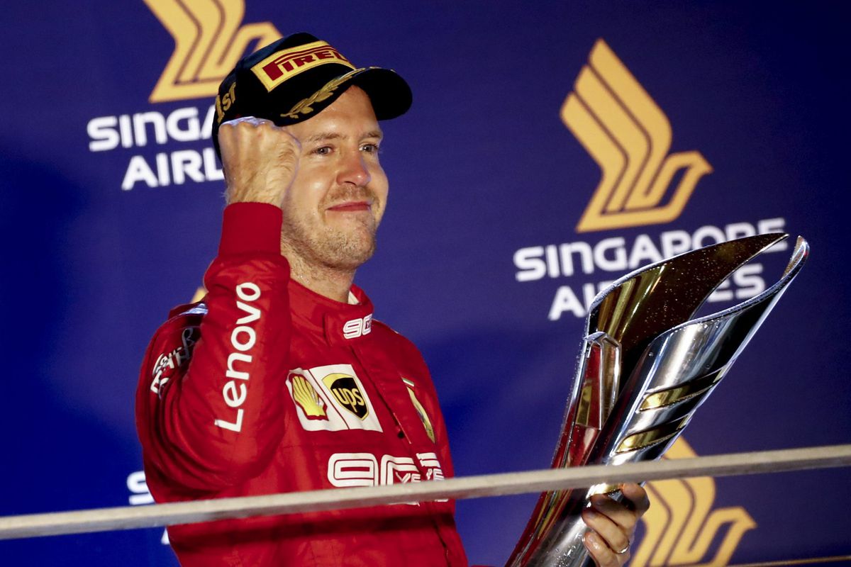 Ferrari blij dat het Vettel 'een race heeft laten winnen'