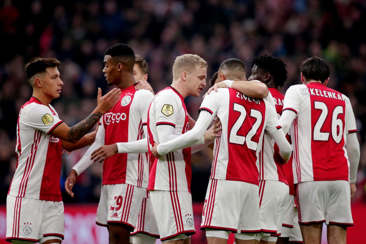 Record! Zoveel goals maakte Ajax in 2019