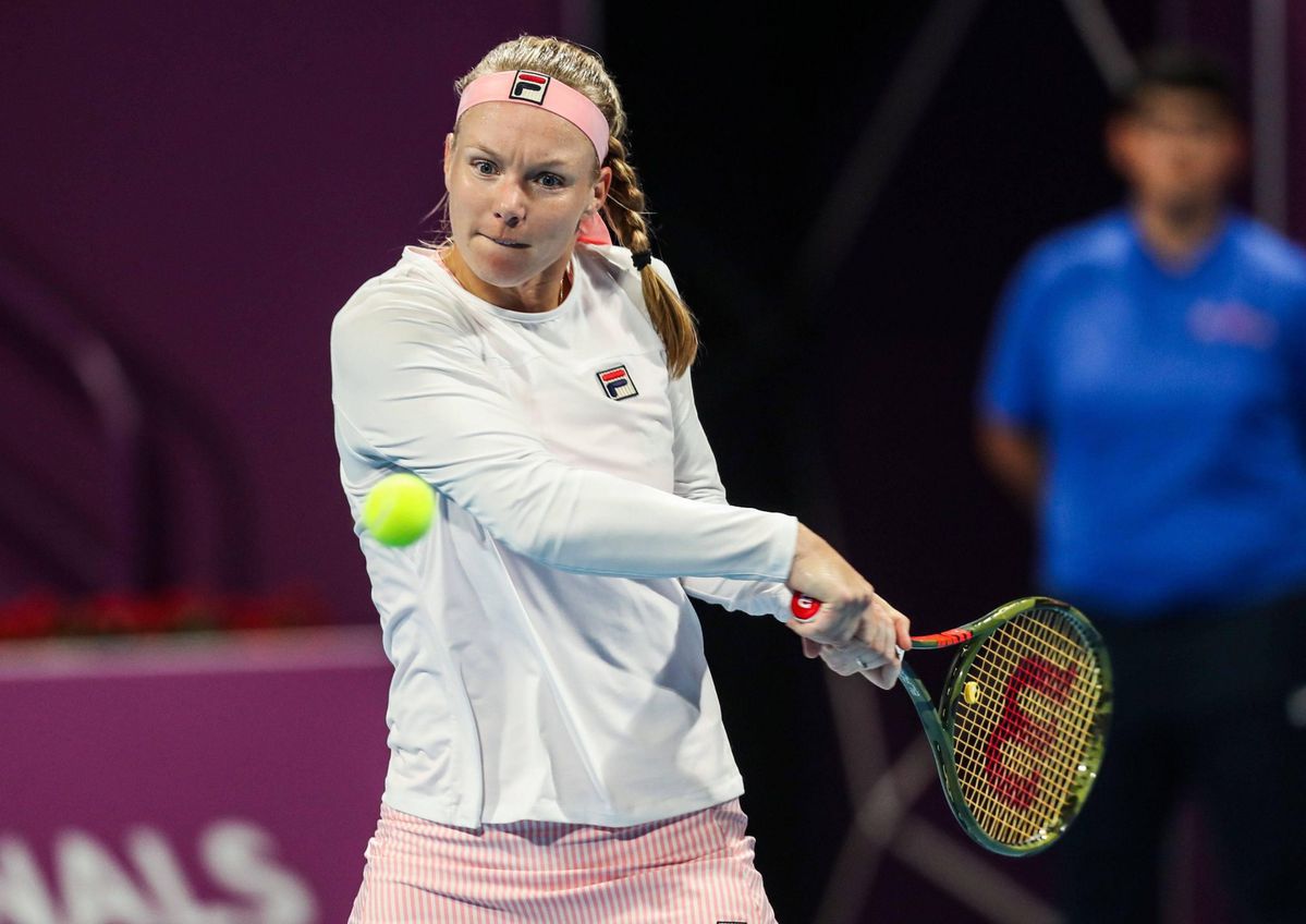 Kiki Bertens geeft niet thuis in kwartfinale WTA Doha en verliest van Mertens