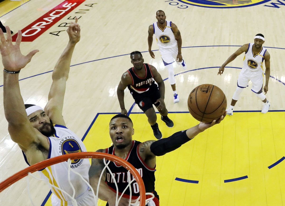 Portland rolt regerend NBA-kampioen Warriors op