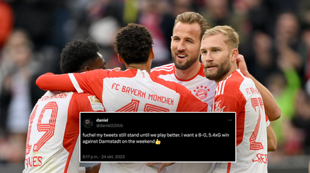 👻 | Spooky! Fan van Bayern eist 8-0-zege met 5,4xG; paar dagen later doet Bayern precies dat