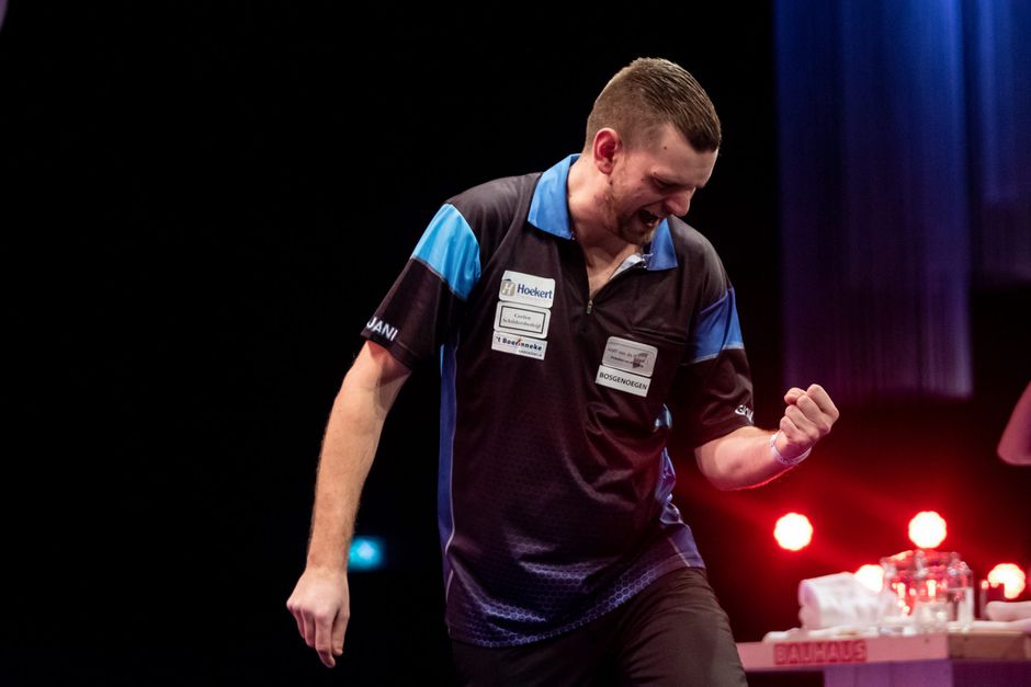 Foutje! Darter Kleermaker stond volgens Eurosport als 3-jarige in WK-kwartfinale