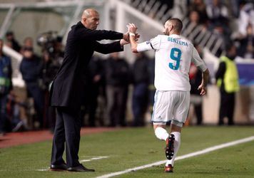 Real-trainer Zidane steunt spits Benzema, zelfs na maar 2 goals in 11 duels