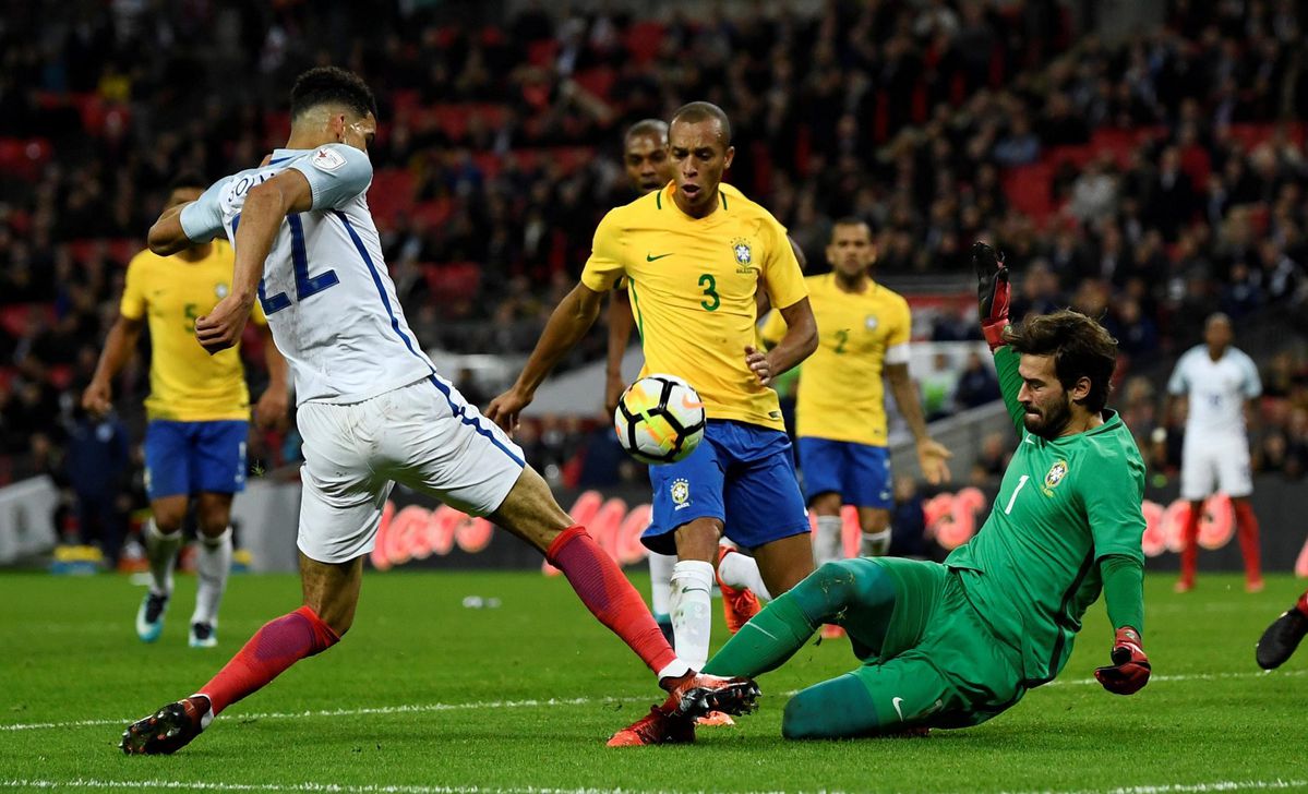 Engeland en Brazilië weten niet te scoren