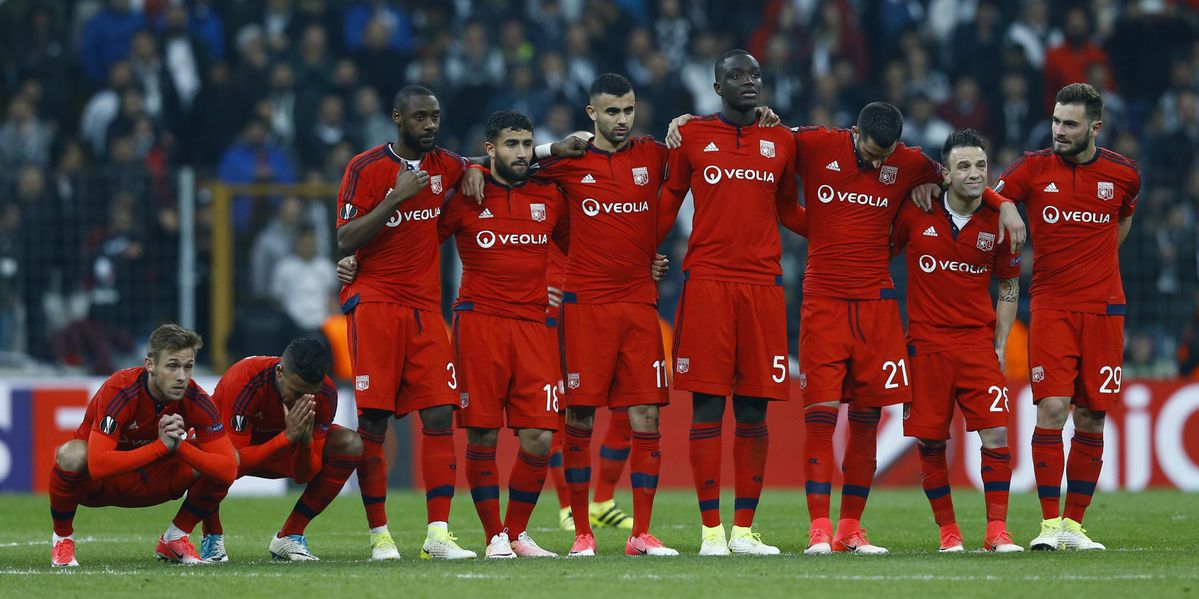 Lyon via strafschoppen door na beladen kwartfinale tegen Besiktas