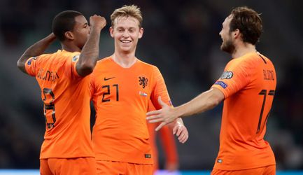 Oranje wint na dubbele zege in EK-kwalificatie plekje op wereldranglijst