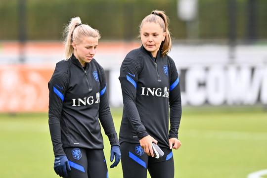 Dit is de opstelling van de Oranje Leeuwinnen voor WK-kwalificatieduel met Tsjechië