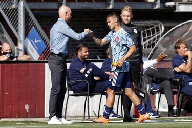 Ten Hag alleen maar positief na Sparta-Ajax: 'Tactisch uitstekend uitgevoerd'