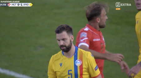 🎥 🤷‍♂️ | Wat is dit nou weer? Verdediger van Andorra knalt de bal KEURIG in eigen doel